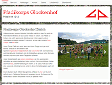 Tablet Screenshot of gloggi.ch